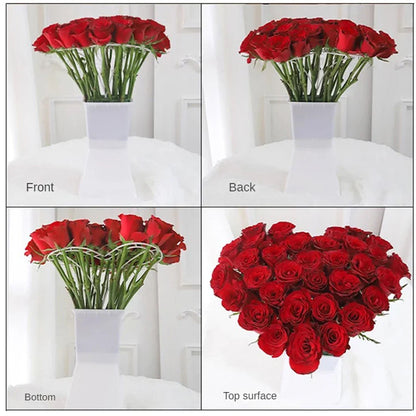 9PCS Flower Arrangement Holder Set — DIY Vase & Bouquet Packaging Accessories for Love Flower Crafts