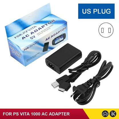 EU/US Plug Wall Charger – AC Adapter Power Supply for Sony PSP/PSV 1000/2000/3000
