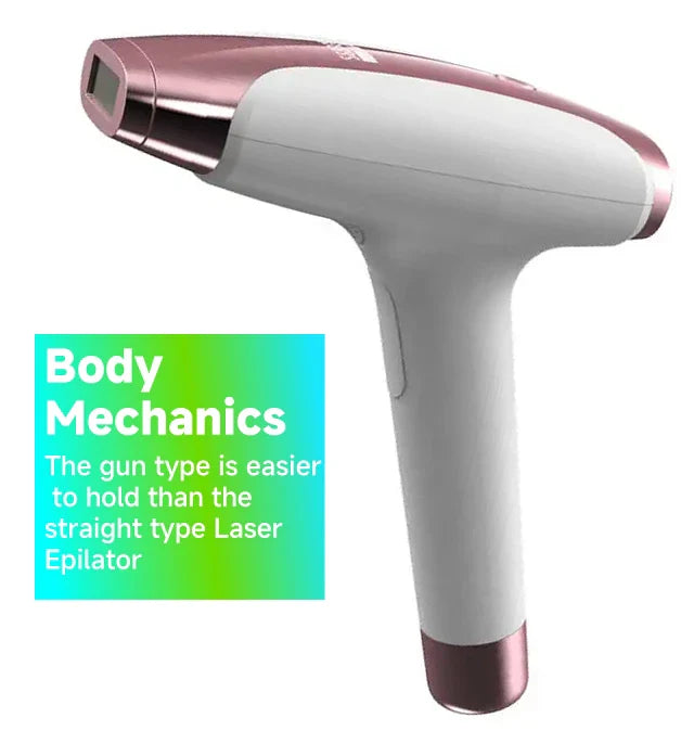 Body Bikini IPL Hair Removal Device – 999,999 Flashes, Permanent Painless Laser Epilator for Women, Home Use