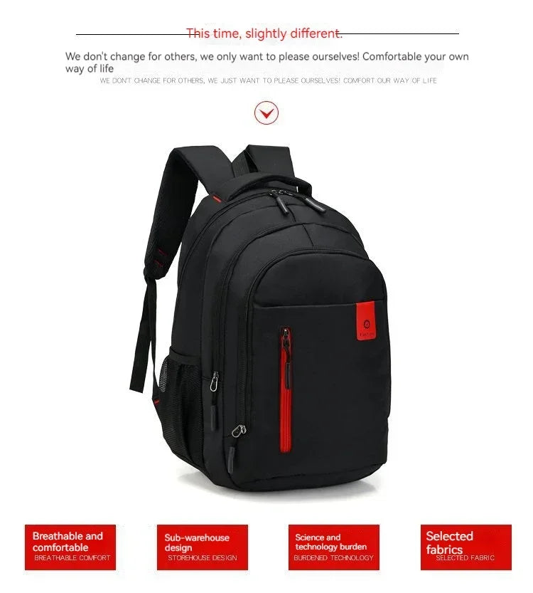 Classic Large Capacity Backpack - Stylish Student & Travel Outdoor Backpack