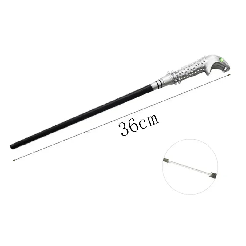 Anime Cosplay Magic Wand - Metal Core Fantasy Toy Prop & Wizard Decoration Accessory