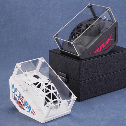 3D Printing Mouse Display Box – Transparent Acrylic Dustproof Storage for Gaming Mouse, Desktop & E-Sports Decor