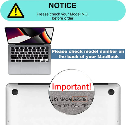 Trackpad Protector for MacBook Pro & Air 13–16 Inch – M1/M2/M3 Chip Touchpad Cover, Anti-Scratch & Waterproof Skin