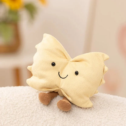 Cute Dessert Plush Toys – Soft Cake, Waffle, Pancake, Macaron, Éclair Stuffed Dolls for Kids Gift & Home Decor