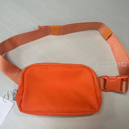 2025 Fashion Yoga Waist Bag – Metal Logo Sports & Mobile Bag for Unisex Fitness, Running & Women’s Gift