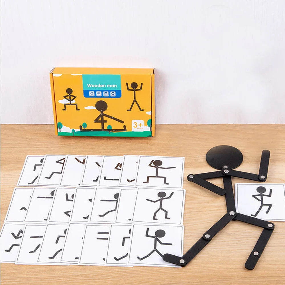 Montessori DIY Puzzle Toy – Educational Early Learning Game for Preschool Children, Fine Motor Skills Training