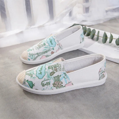 Women’s Summer Mesh Flat Shoes - Breathable Lightweight Slip-On Loafers & Casual Comfort Sneakers