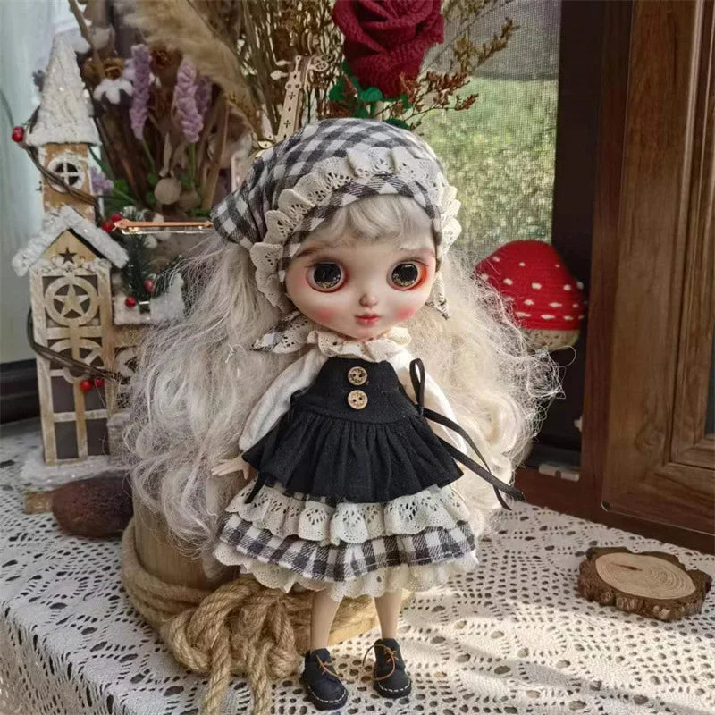 Blythe Doll Clothes Dress Suit — Outfit for OB22, OB24 & Azone Dolls