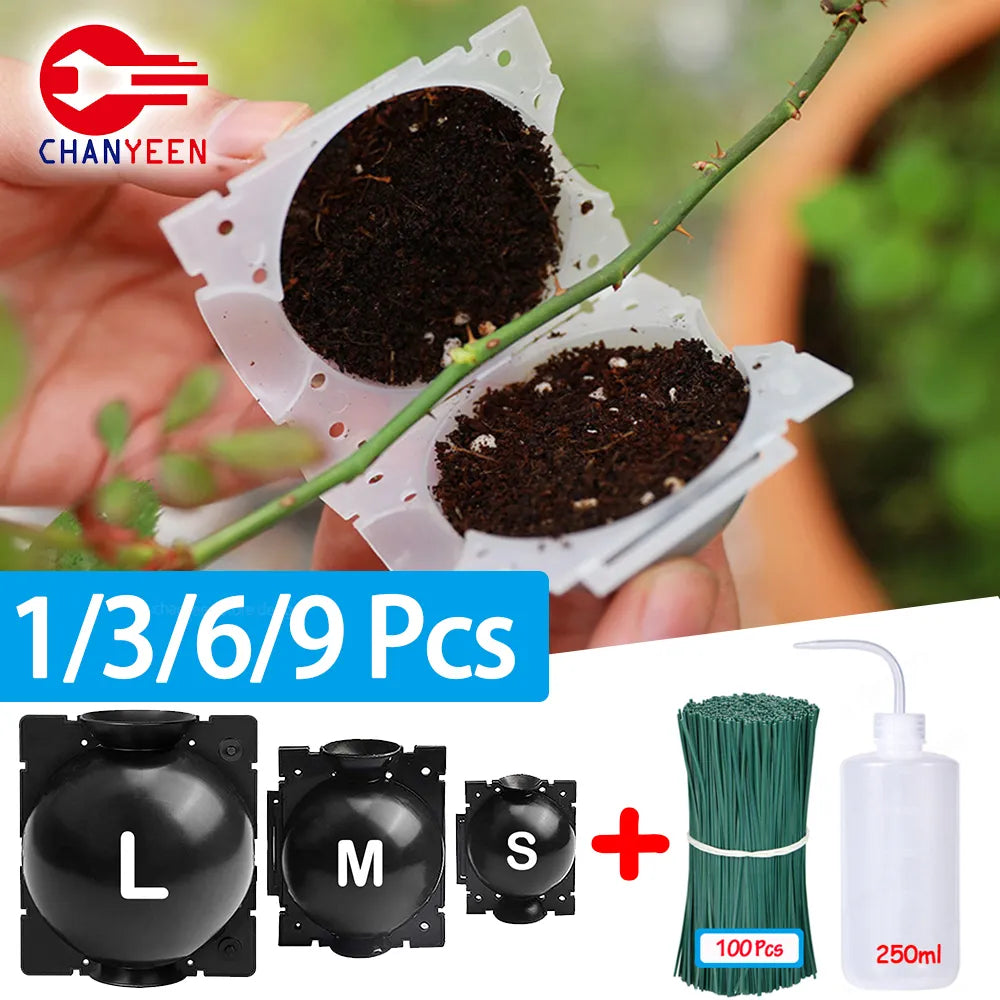 Reusable Plant Rooting Ball: Nursery Ball for Sapling Propagation, Grafting, and Breeding - Home Gardening Accessories