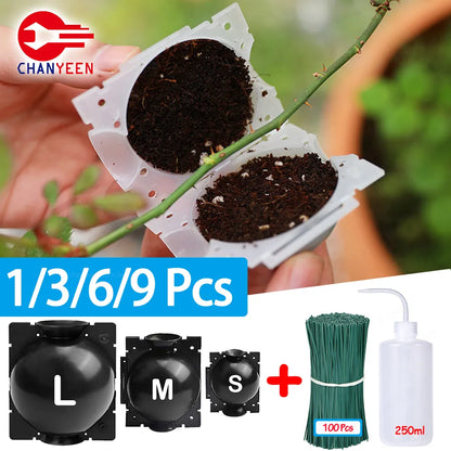 Reusable Plant Rooting Ball: Nursery Ball for Sapling Propagation, Grafting, and Breeding - Home Gardening Accessories