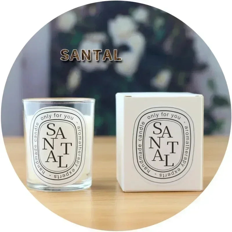 Romantic Transparent Scented Candle – Aromatic Gift Jar for Weddings & Special Occasions