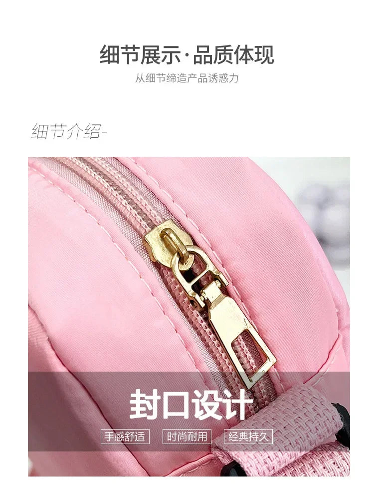 MINISO Disney 2024 Princess Series Crossbody Bag – "Frozen 2" Elsa & Sophia Cartoon Shoulder Bag, Girls Casual Fashion Handbag