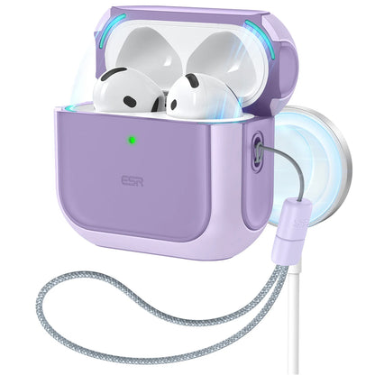 ESR MagSafe Case for AirPods 4th Gen (2024) – Drop Protection Cover with HaloLock for AirPods Pro 1st/2nd Gen (2023/2022)