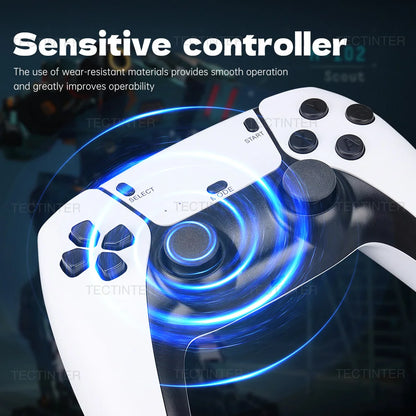 M15 4K Mini Game Stick Console – Retro Handheld with 20,000 Games, HD Video, and 2.4G Dual Wireless Controllers
