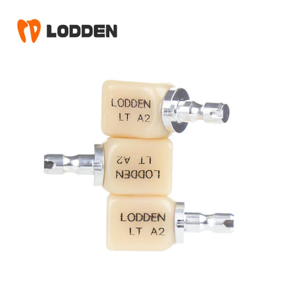 5pcs Dental Lithium Disilicate Blocks C14 — HT/LT CAD/CAM Glass Ceramic Material for Instant Restoration