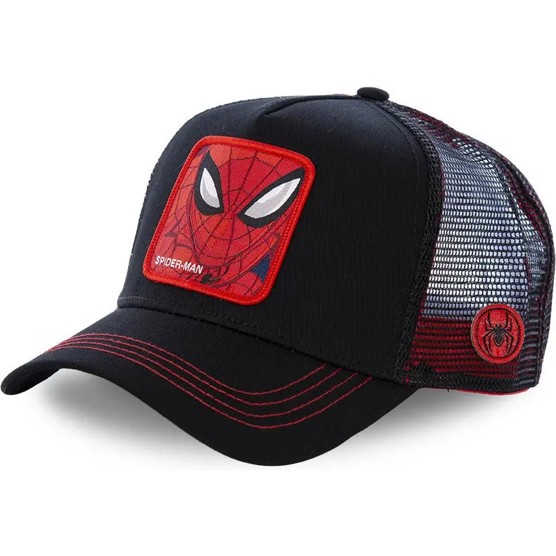 Marvel Superhero Baseball Cap – Spider-Man, Iron Man, Hulk, Captain America, Venom & Rocket Raccoon Anime Sports Leisure Hat