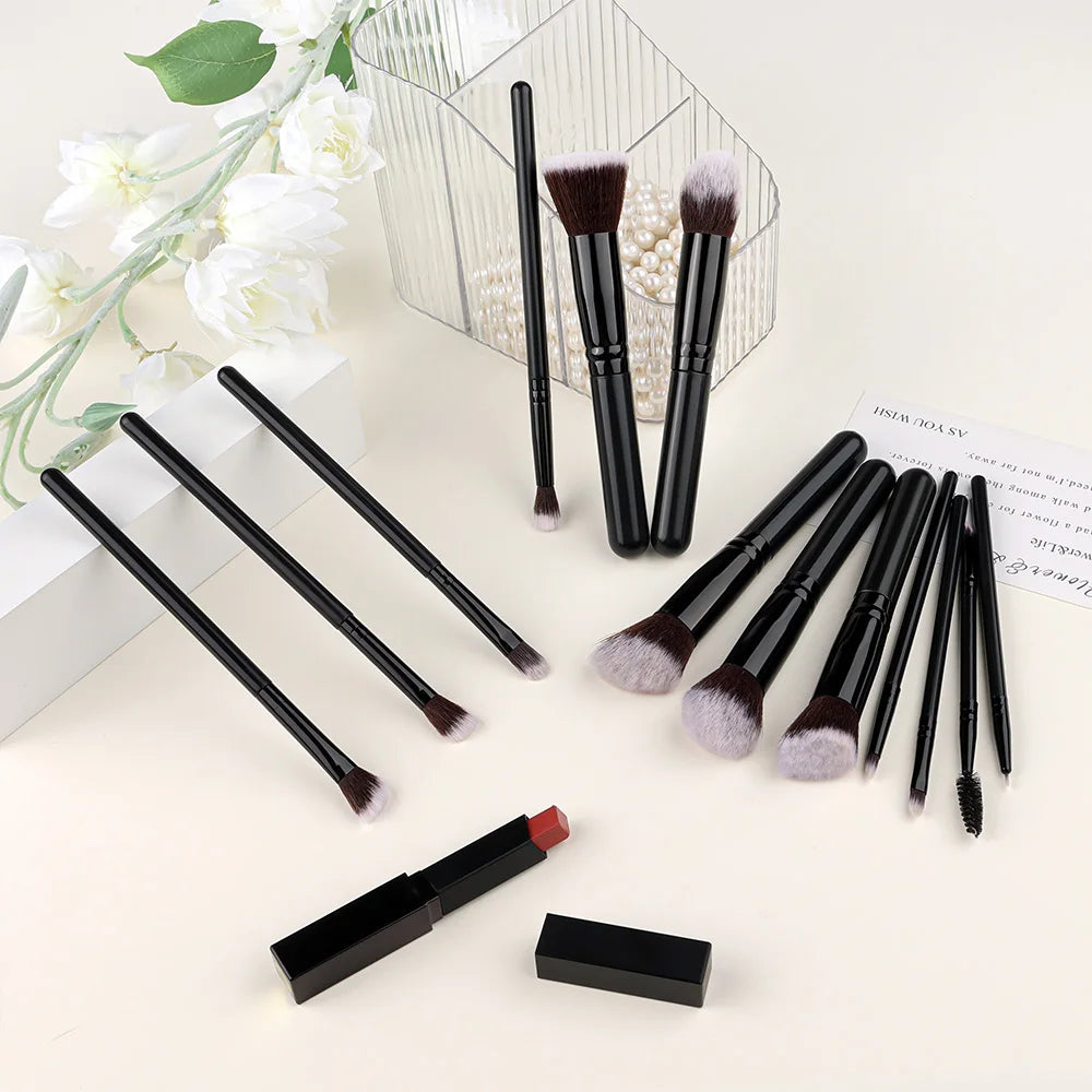 14PCS Makeup Brushes Set – Soft & Fluffy Foundation, Blush, Powder, Eyeshadow Brushes, Perfect Christmas Gift