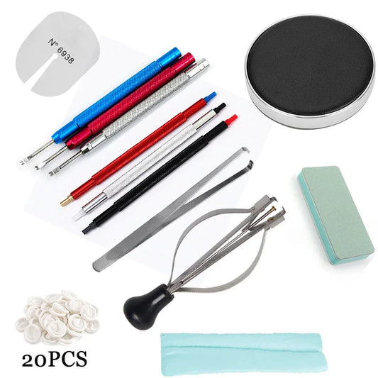 Watch Movement Casing Cushion Pads – Leather Protective Holder for Repair & Battery Change (1/4/6/9/13PCS)