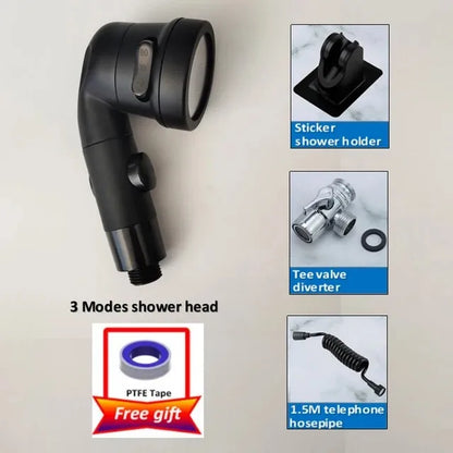 New Faucet Extender & External Shower Head Set – Bathroom Faucet Adapter Attachment for Washbasin
