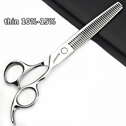 Professional Japanese Hair Cutting & Thinning Scissors – 6''/6.5''/7''/7.5'' Sharp Barber Shears for Salon & Home Use