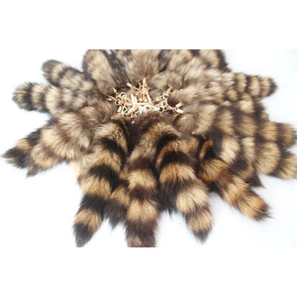New Fashion Wolf Tail Fur Keychain – Unisex Car Keyring & Bag Charm Accessory Gift