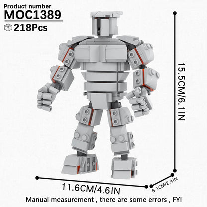 MOOXI Movie Series MOC BrickHeadz Building Blocks Set – DIY Educational Toy for Kids