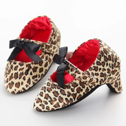 Infant Pre-Walker Princess Shoes - Baby Girls Bow Party Walking Footwear