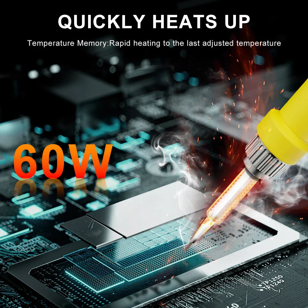 Cordless Electric Soldering Iron – Adjustable 300°C-510°C Metal Welding Gun for Makita 14.4–18V Battery, Repair Tool