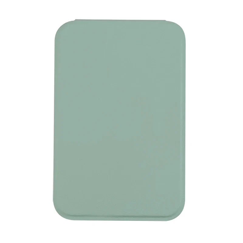 Mini Folding Makeup Mirror – Portable Pocket Mirror with Handle, Single-Sided for Women