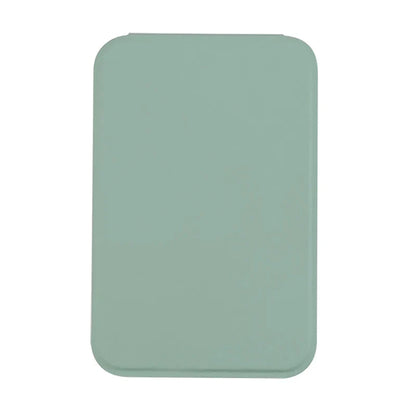 Mini Folding Makeup Mirror – Portable Pocket Mirror with Handle, Single-Sided for Women