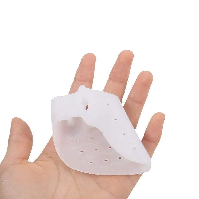 2PCS Hallux Valgus Bunion Corrector — Gel Toe Straightener, Foot Care Tool & Big Toe Protector