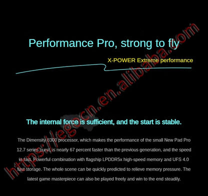 Lenovo Xiaoxin Pad Pro 12.7" 2025 Tablet – Dimensity 8300, 2.9K Resolution, 144Hz Refresh Rate, 10200mAh, WiFi Android