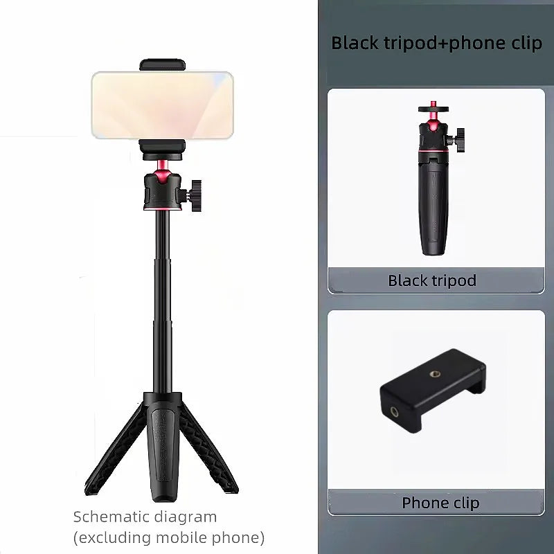 FGCLSY Extension Pole Tripod – Mini Selfie Stick Tripod Stand Handle Grip for GoPro, Insta360, DJI Action & Pocket Cameras