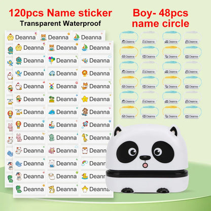 149pcs Personalized Name Stamp Set – Waterproof, Non-Fading Baby & Kindergarten Engraved Seals, Perfect Student Gift