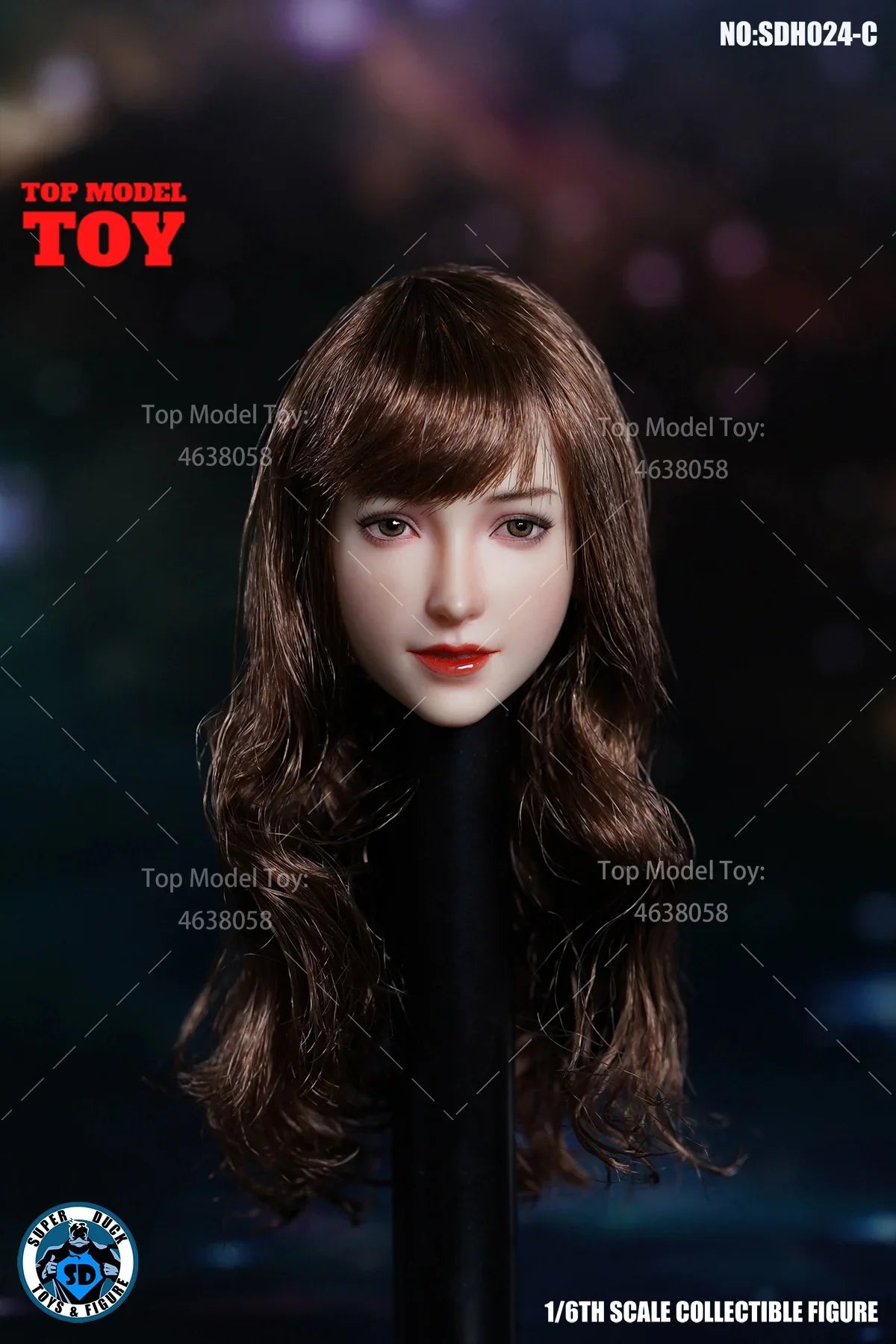 SUPER DUCK 1/6 Scale Beauty Head Sculpt — SDH018/024/027/028/030/032/042 for 12" TBL PH JO Action Figures