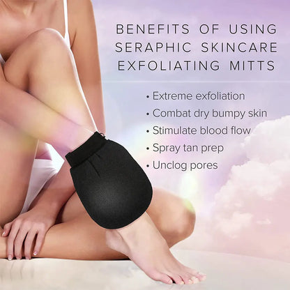 Moroccan Hammam Exfoliating Shower Gloves – Dead Skin Removal & Korean Massage Scrub Mitt