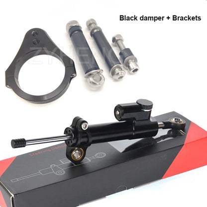 KuKirin G3 Pro (2024–2025) Scooter Steering Damper Stabilizer Mount Bracket – Electric Scooter Suspension Modification Accessory