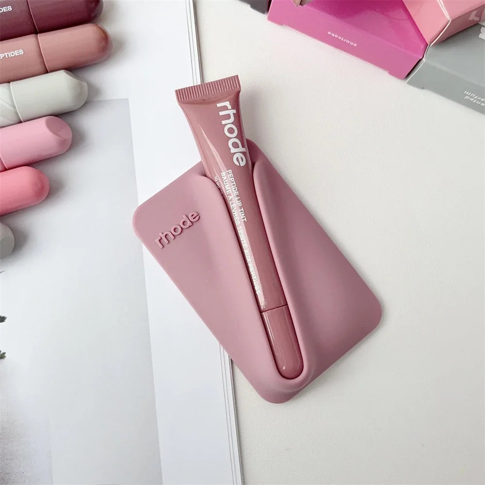 Rhode Long-Lasting Lip Gloss Holder - Magnetic Snap-On Lipstick Case for MagSafe Phone Clips