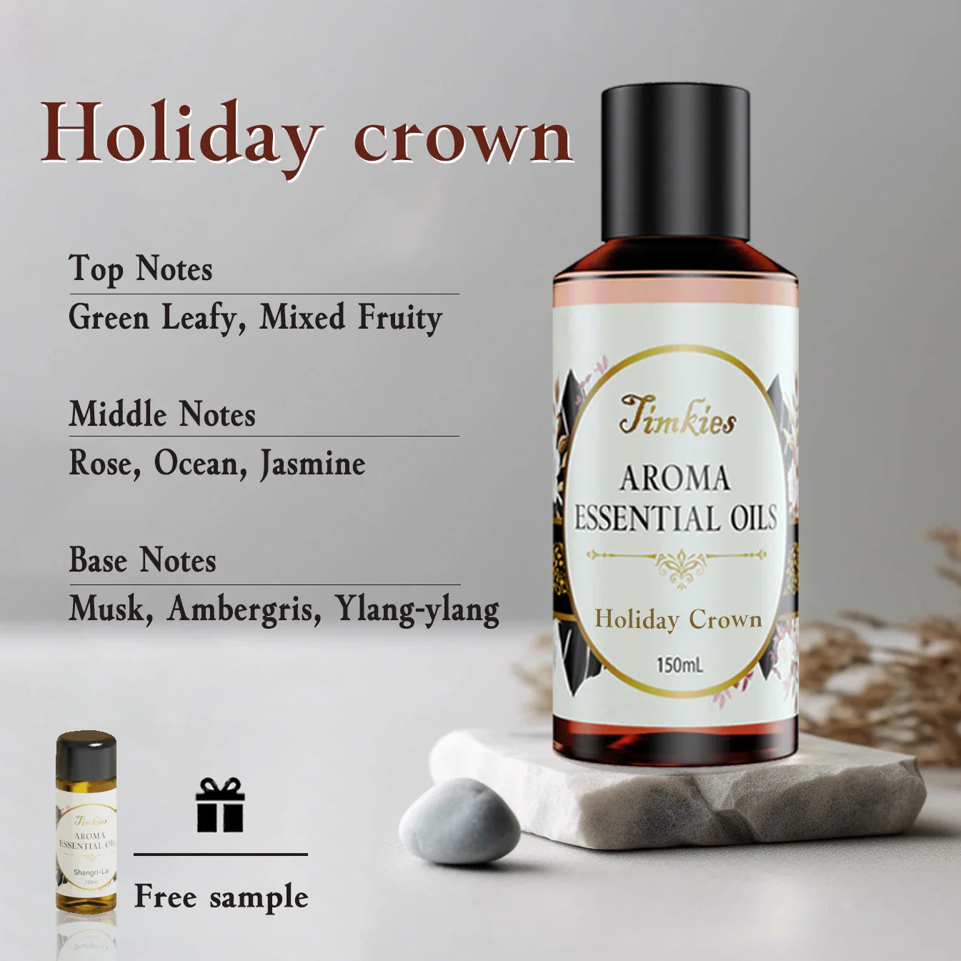 Hotel Collection 150ml Aroma Diffuser Essential Oil – Home & Car Refill for Air Humidifier