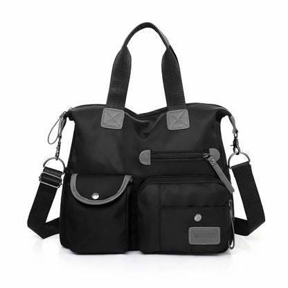 New Fashionable Minimalist Nylon Crossbody Bag - Waterproof, Multi-Functional, Large Capacity with Zipper for Women, Ideal for Travel