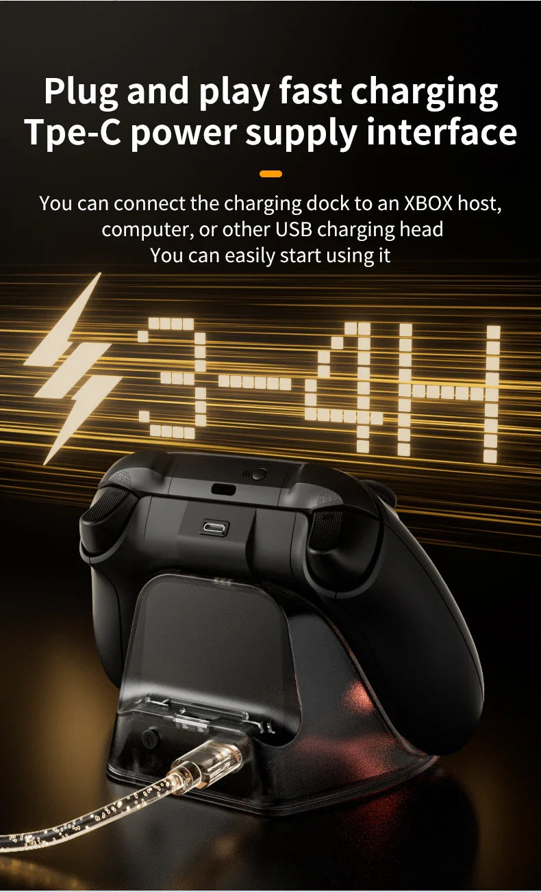 Fast Charging Dock for Xbox One & Series X/S Controllers – Single Controller Charging Station