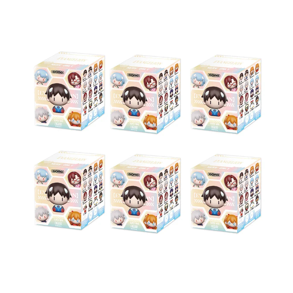 Genuine Neon Genesis Evangelion Blind Box Figure – Ultra-Mini Magnetic Shinji Ikari Refrigerator Decor Gift