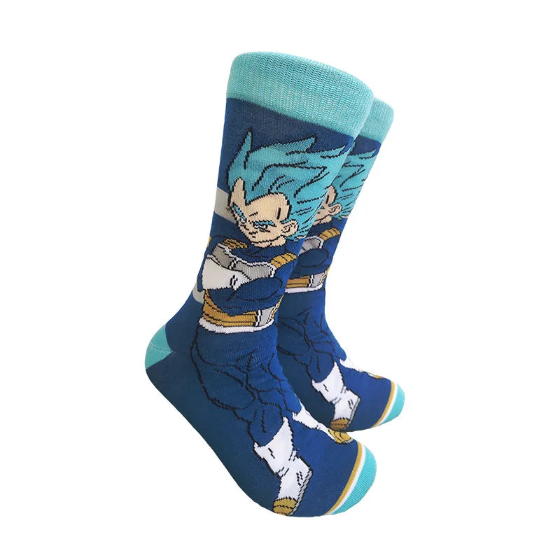 Dragon Ball Anime Socks — Men’s Fashion Cosplay Hip Hop Harajuku Style