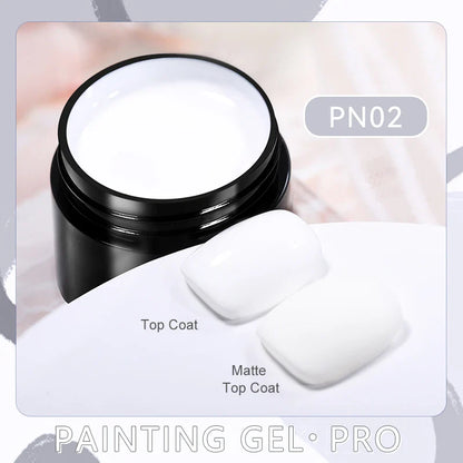BORN PRETTY 5ML Super Silver Metallic Gel Nail Polish - Mirror Chrome Effect, Semi-Permanent Metal Painting Gel for DIY Nails