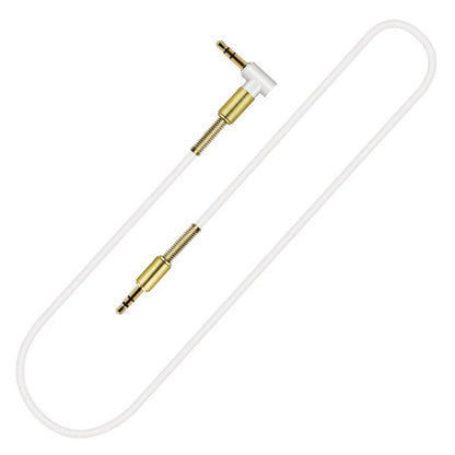 3.5mm Male-to-Male Audio Aux Cable — For Samsung Car Headphone & Speaker Wire