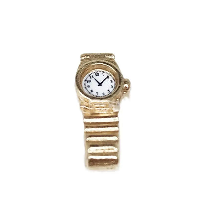 1:12 Dollhouse Miniature Wrist Watch – Pretend Play Home Decor Accessory Toy for Dolls