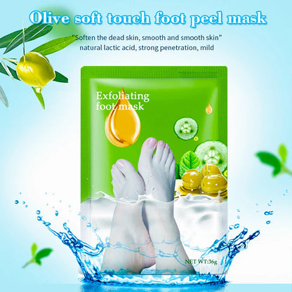 Exfoliating Foot Mask & Pedicure Socks – Dead Skin Removal, Whitening Foot Care, Foot Spa Scrub & Skin Refreshment