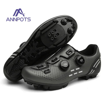 Non-Slip Mountain Bike Cycling Shoes - Unisex MTB Road Racing Sneakers for Men & Women Outdoor Riding
