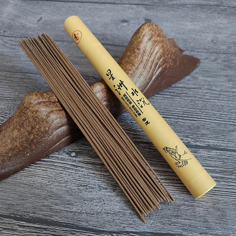 40PCS Natural Sandalwood Incense Sticks – Aromatic Home Fragrance for Blessing Ceremony, Lavender, Green Tea & Rose