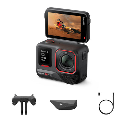 Insta360 Ace Pro 2 – 8K Waterproof Action Camera Co-Engineered with Leica, 1/1.3" Sensor, Dual AI Chip, Superior Low Light Performance